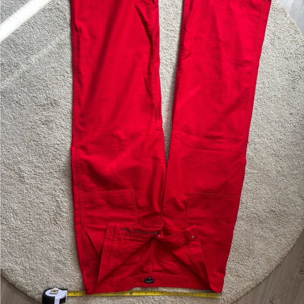 J. Crew Women’s High-Rise Red Jeans